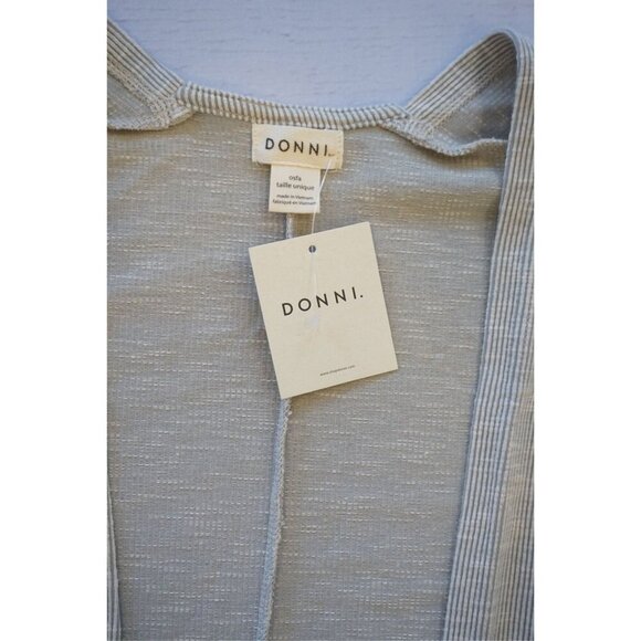 Anthropologie Donni Sandwash Open Front Cardigan in Beige - One Size, NWT - Picture 4 of 7